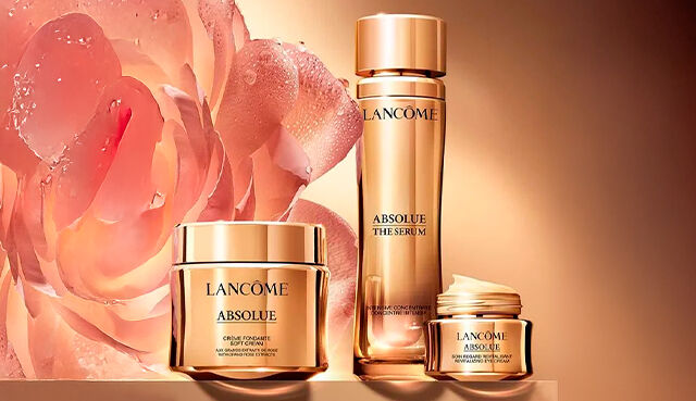 Linha Absolue de cuidados faciais | Skincare de luxo | Lancôme