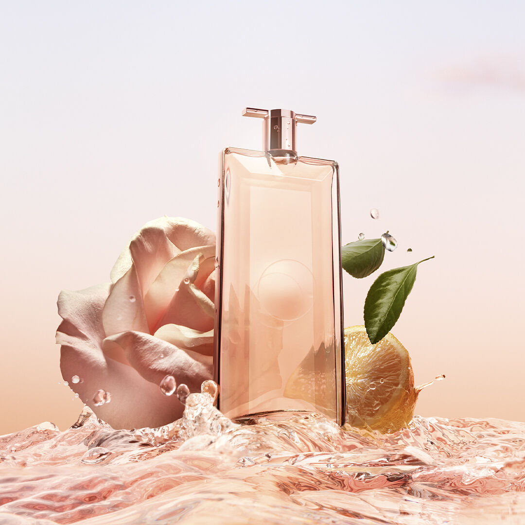 IDOLE EAU DE TOILETTE LANCOME PERFUME FEMININO FLORAL AMBARADO FRESCO COM BERGAMOTA