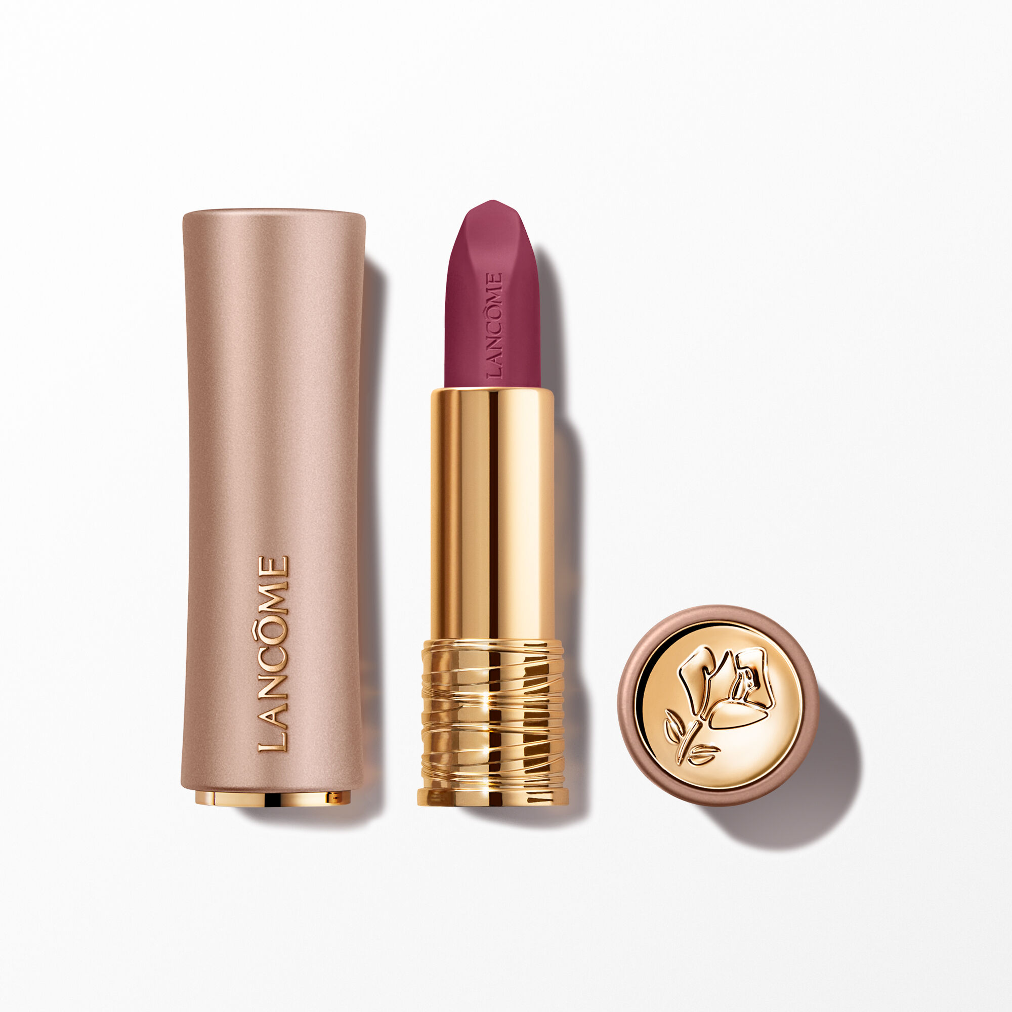 Batom Lancome com efeito matte que nao resseca os labios L’ABSOLU ROUGE INTIMATTE de Lancome