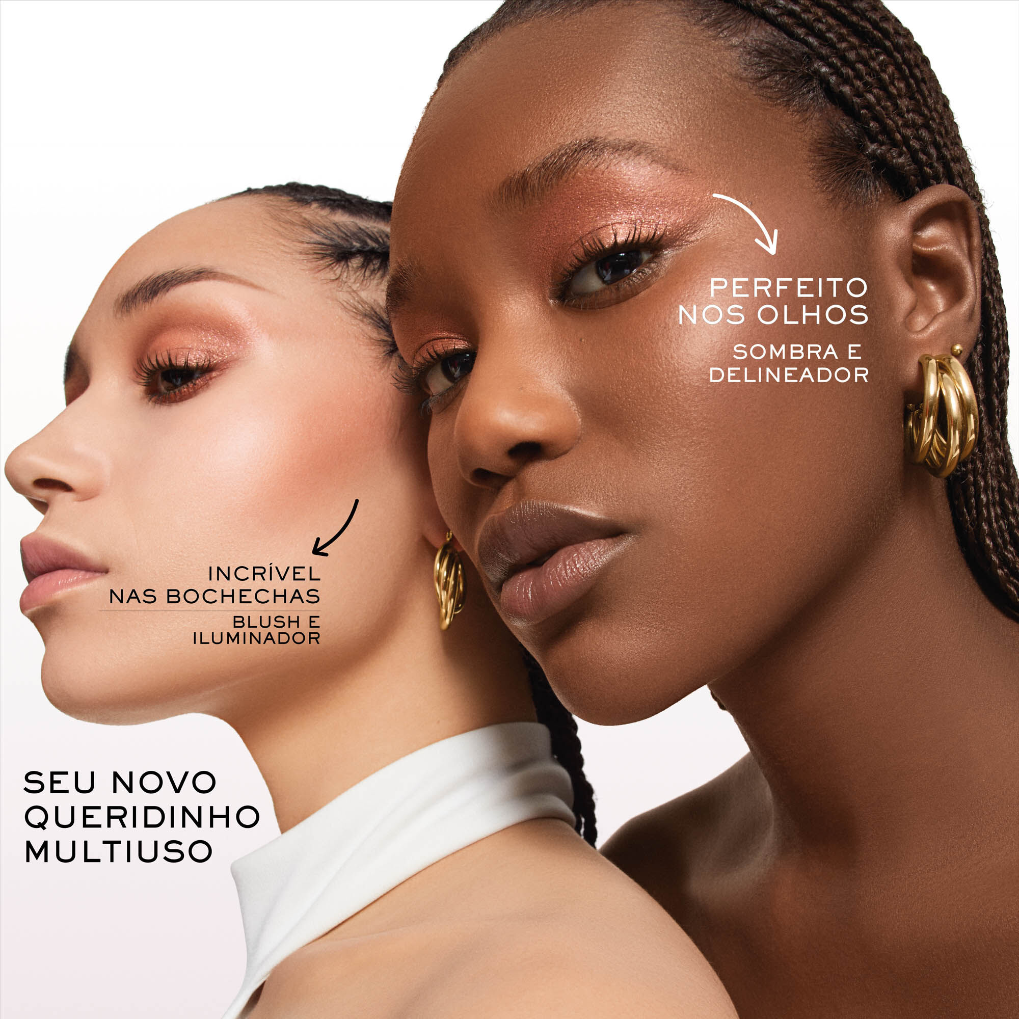 IDOLE TINT, sombra liquida com tons matte e brilhantes
