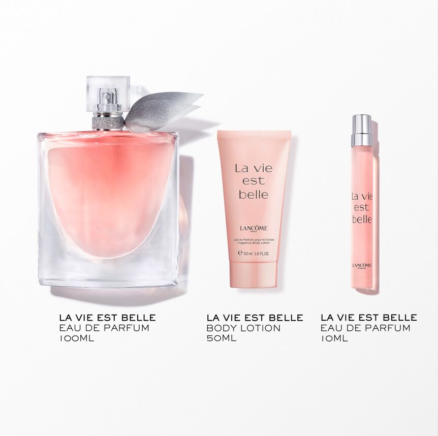KIT LA VIE EST BELLE EAU DE PARFUM 100ML + LA VIE EST BELLE 10ML + LOCAO CORPORAL 50ML