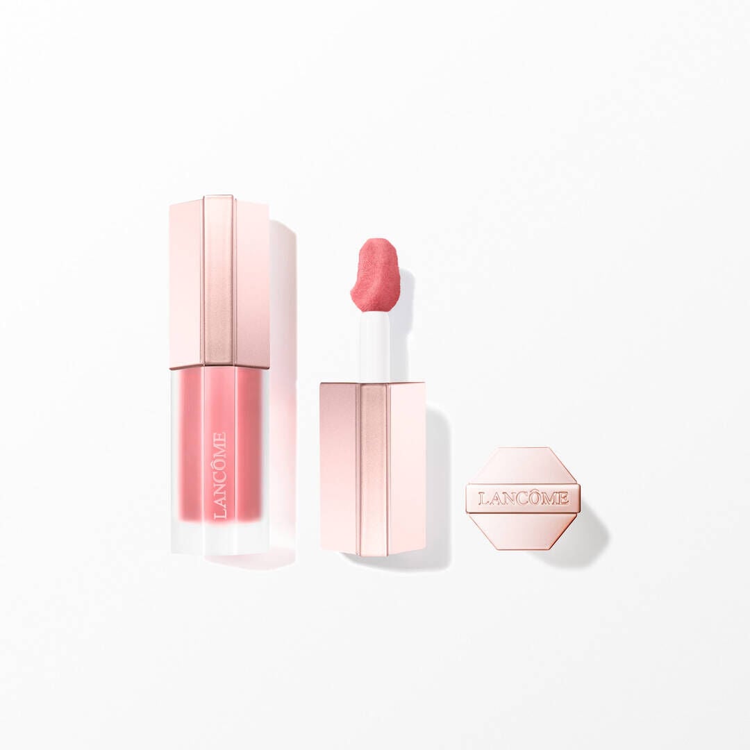 Batom aveludado vermelho Lancome cor 21 Blushing Blanket