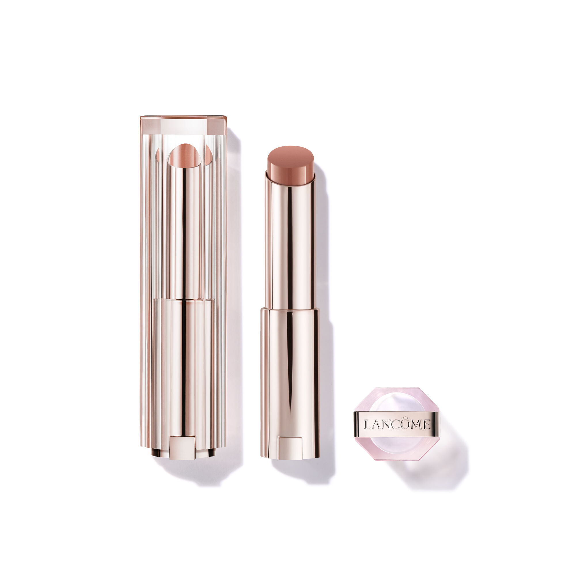 HIDRATANTE LABIAL COM COR LANCOME LIP IDOLE BUTTERGLOW COM ESQUALANO E CERAMIDAS