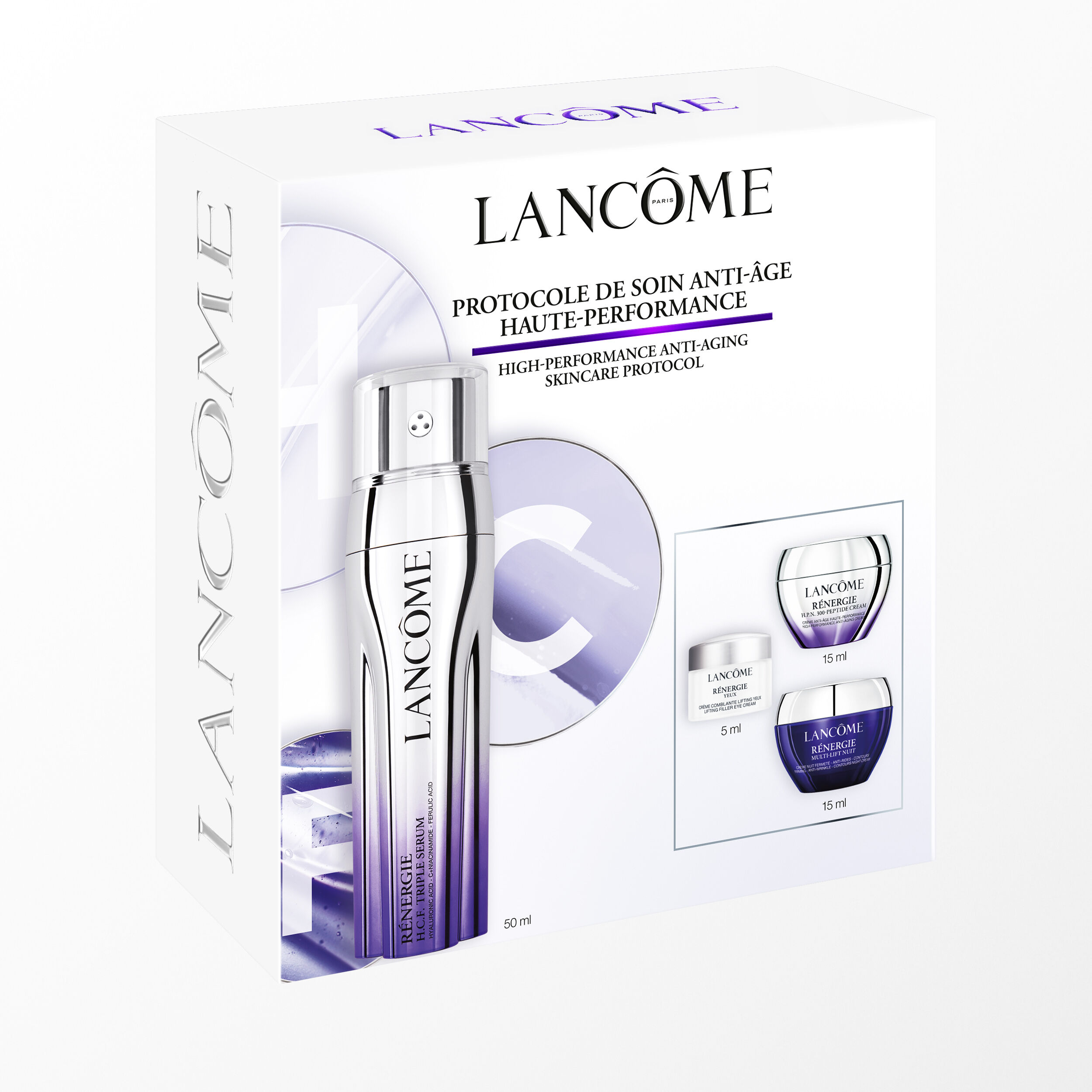 KIT SERUM FACIAL LANCOME RENERGIE TRIPLE SERUM 50ML