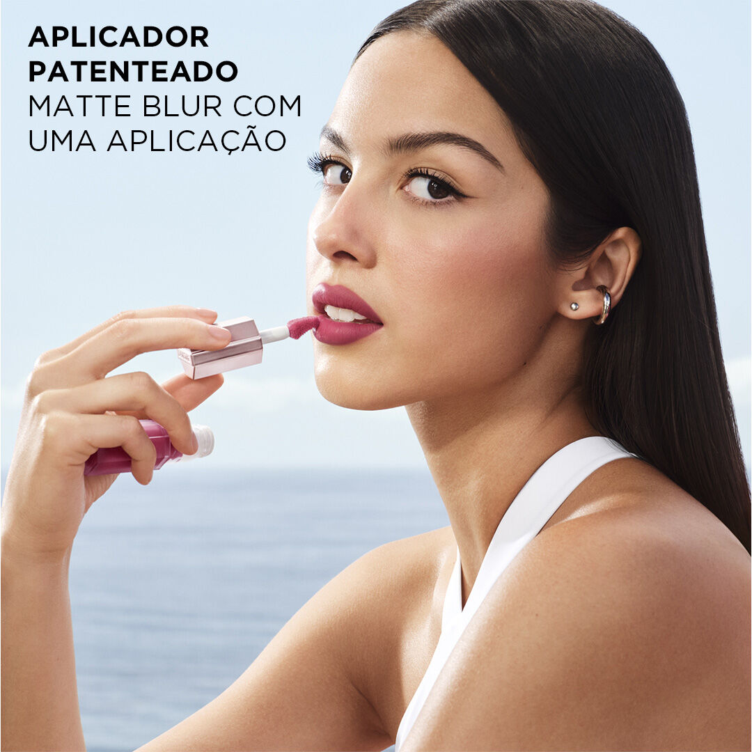 Batom Liquido de Lancome no Tom Marrom