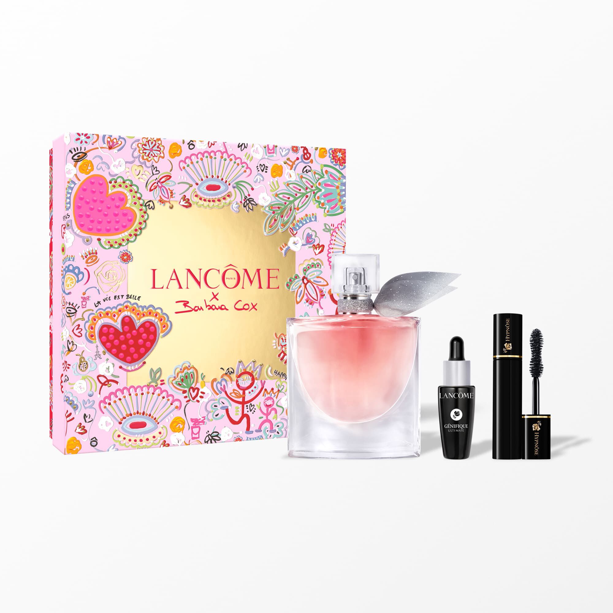 KIT LA VIE EST BELLE EAU DE PARFUM 50ML + GENEFIQUE ULTIMATE SERUM 10ML + MINI MASCARA HYPNOSE 2ML