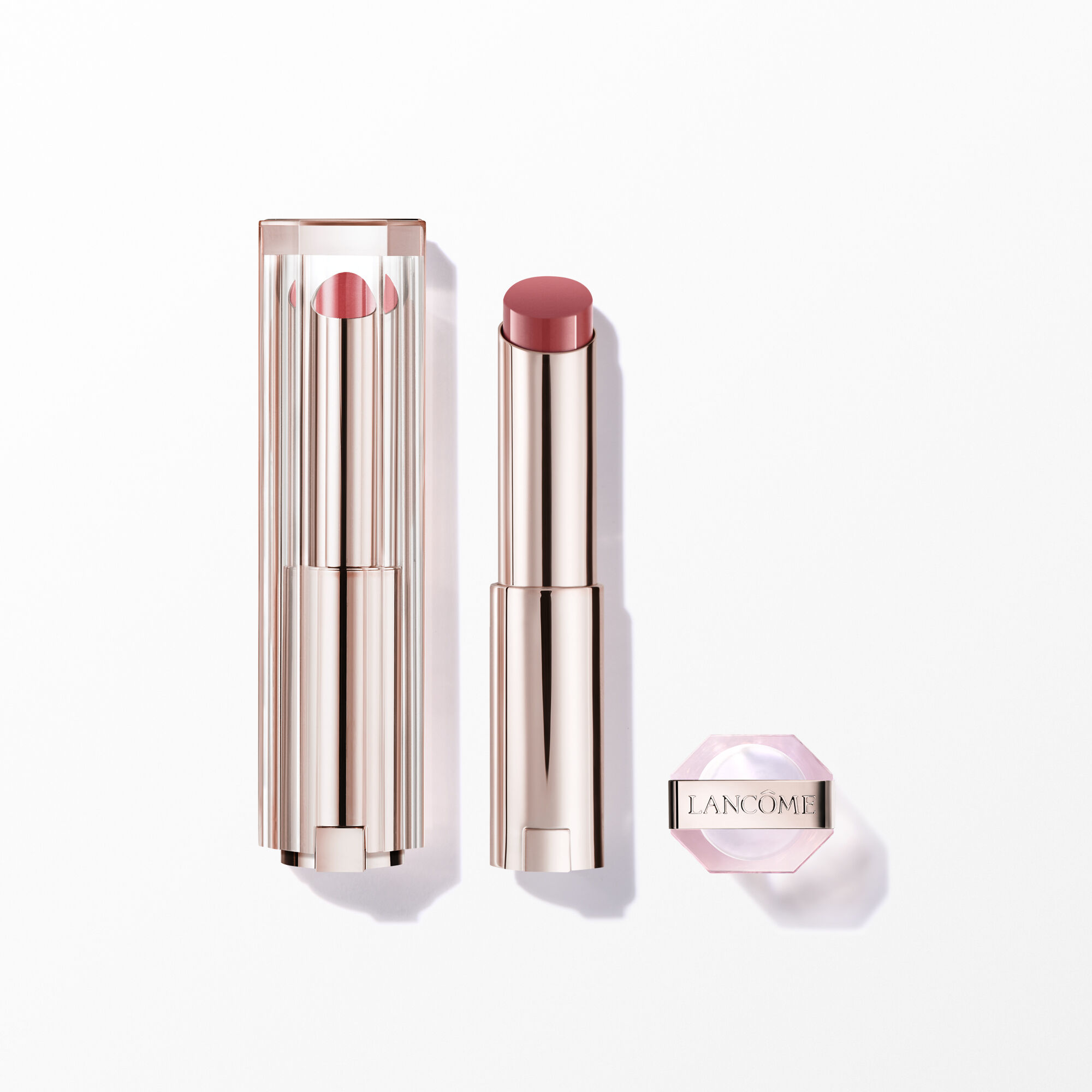 HIDRATANTE LABIAL COM COR LANCOME LIP IDOLE BUTTERGLOW COM ESQUALANO E CERAMIDAS