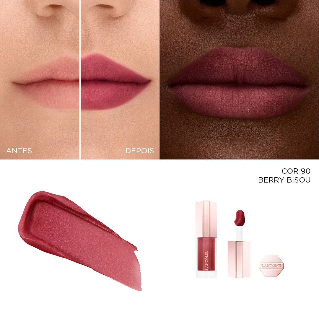 Lip Idole Matte Cor 90 Berry Bisou de Lancome