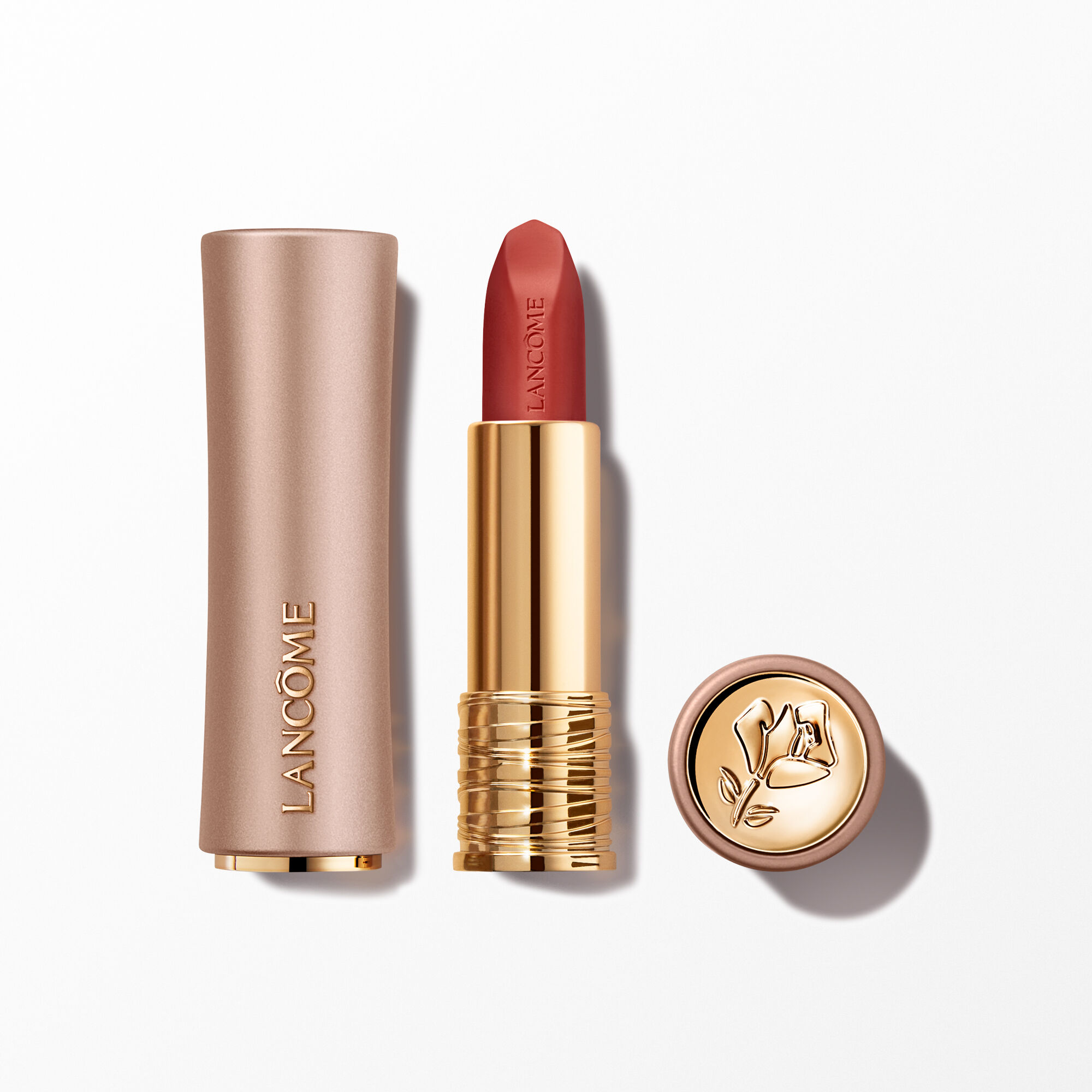 Batom Lancome com efeito matte que nao resseca os labios L’ABSOLU ROUGE INTIMATTE de Lancome