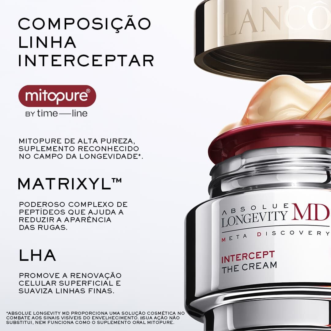 CREME FACIAL LANCOME ABSOLUE LONGEVITY MD INTERCEPT 50ML