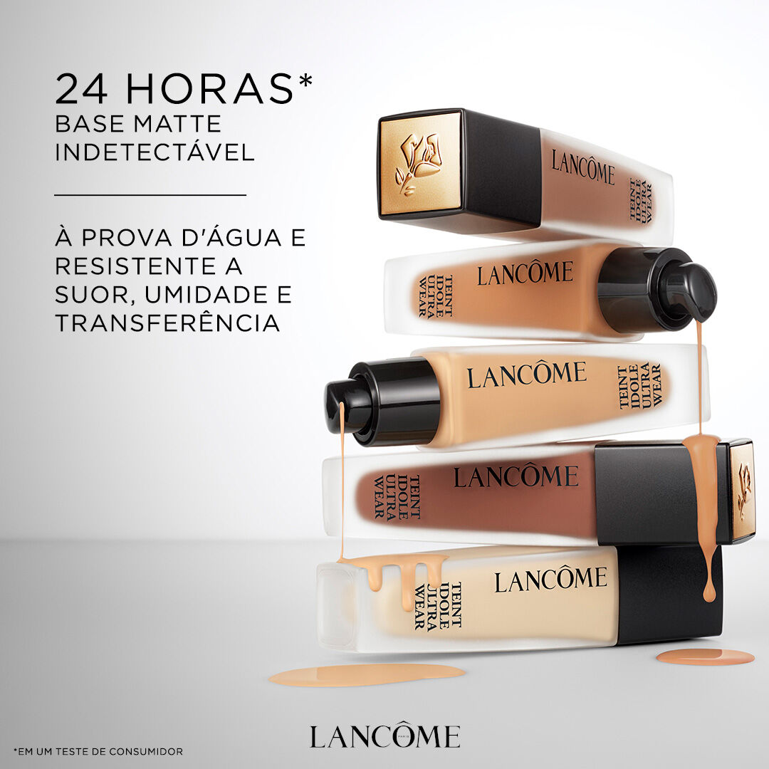 BASE LIQUIDA COM FILTRO SOLAR FPS 35 LANCOME TEINT IDOLE ULTRA WEAR RESPIRAVEL