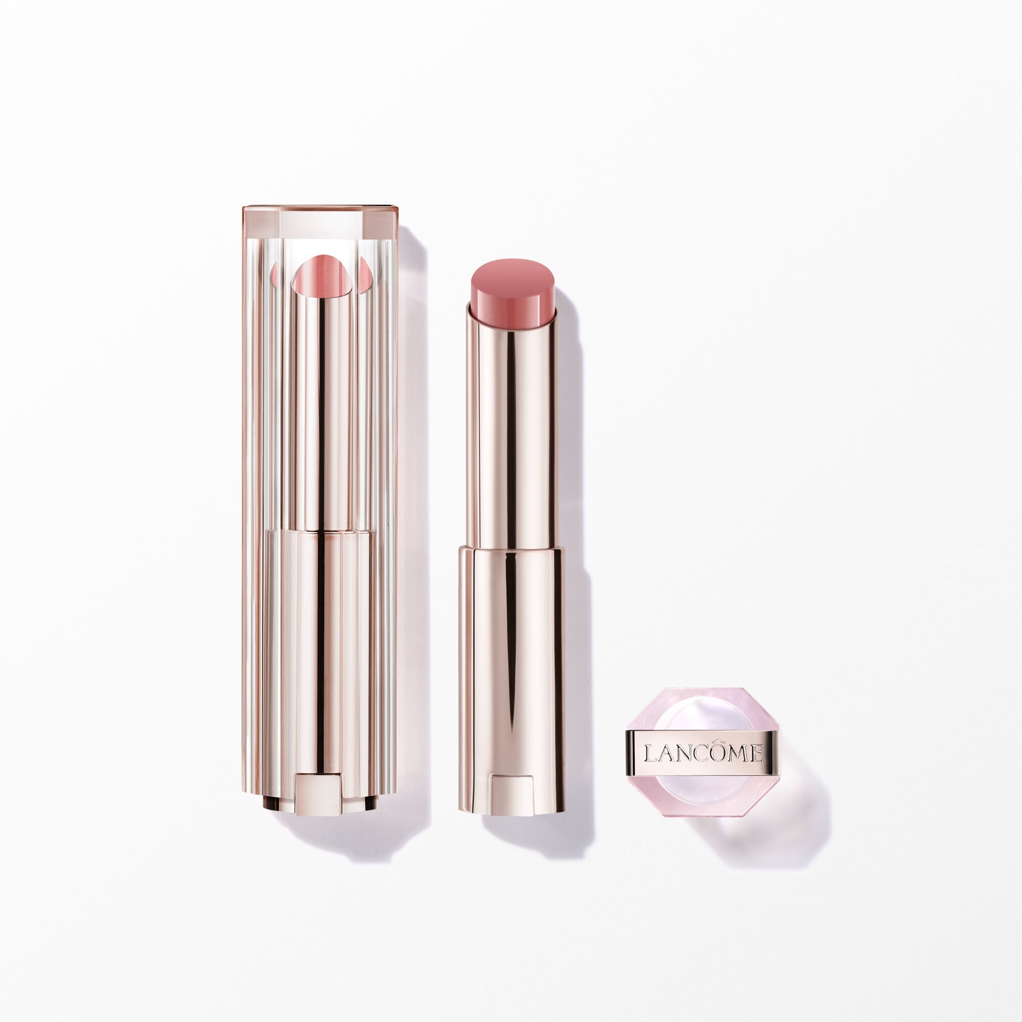 HIDRATANTE LABIAL COM COR LANCOME LIP IDOLE BUTTERGLOW COM ESQUALANO E CERAMIDAS