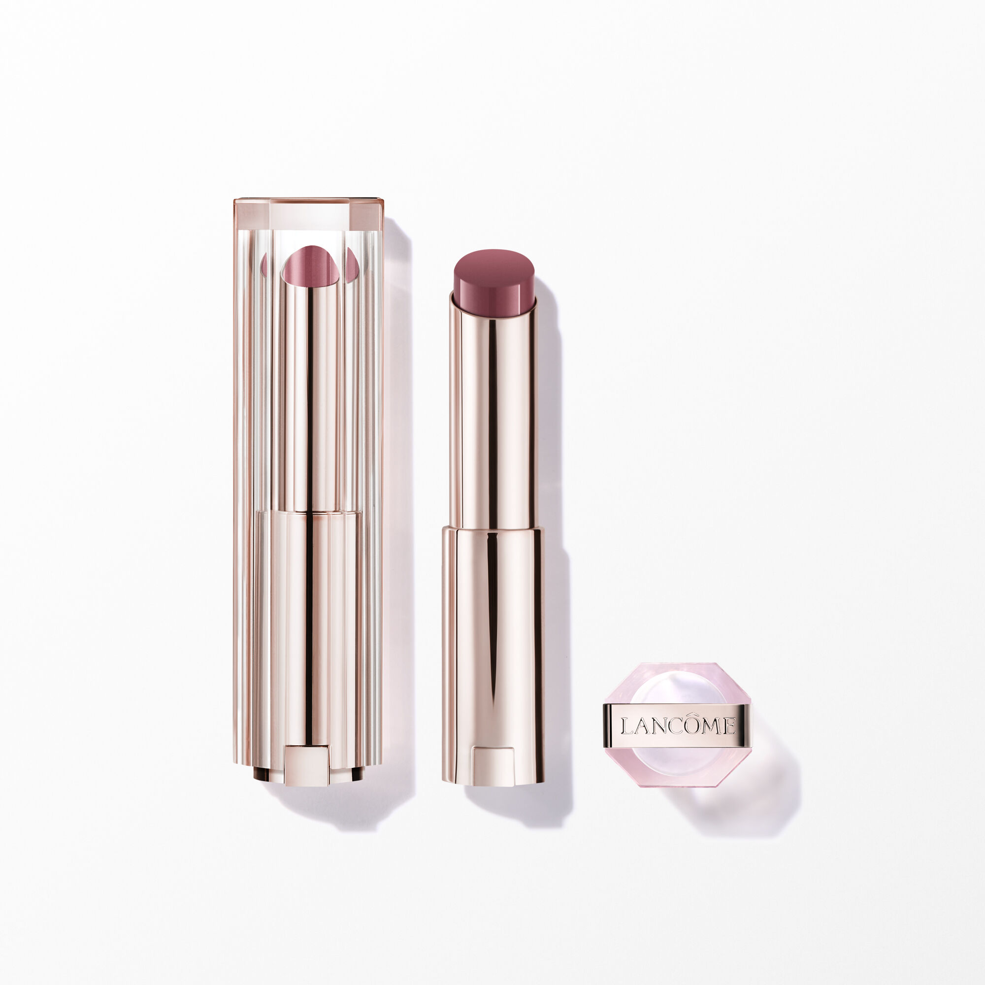 HIDRATANTE LABIAL COM COR LANCOME LIP IDOLE BUTTERGLOW COM ESQUALANO E CERAMIDAS