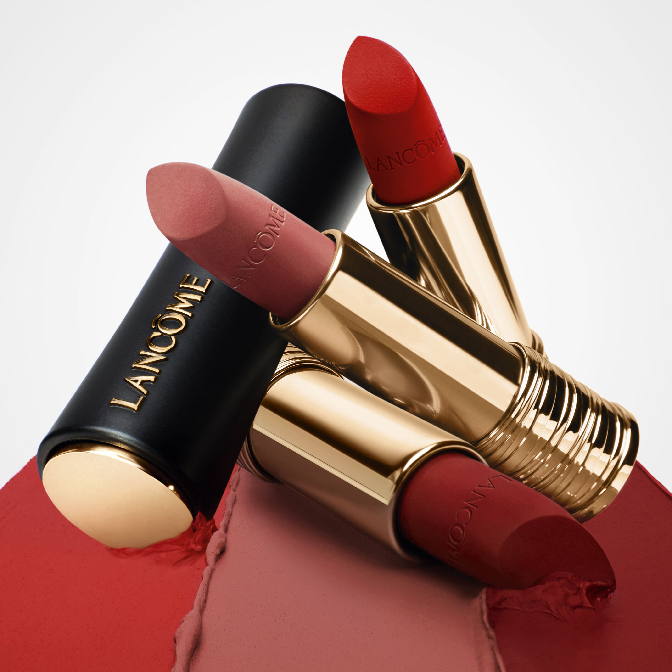 Batom fosco L’ABSOLU ROUGE DRAMA MATTE de Lancome