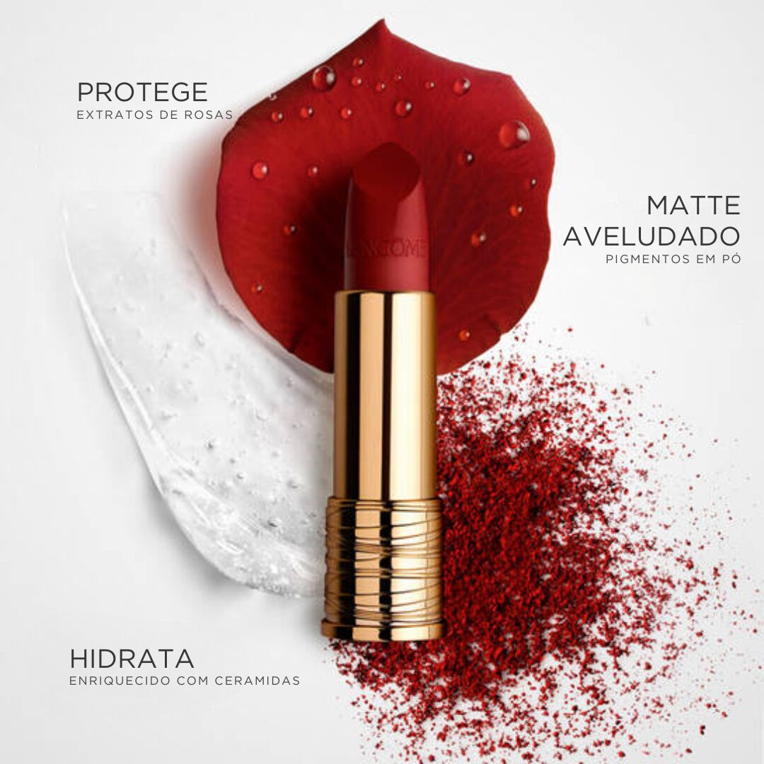 BATOM LANCOME L'ABSOLU ROUGE DRAMA MATTE